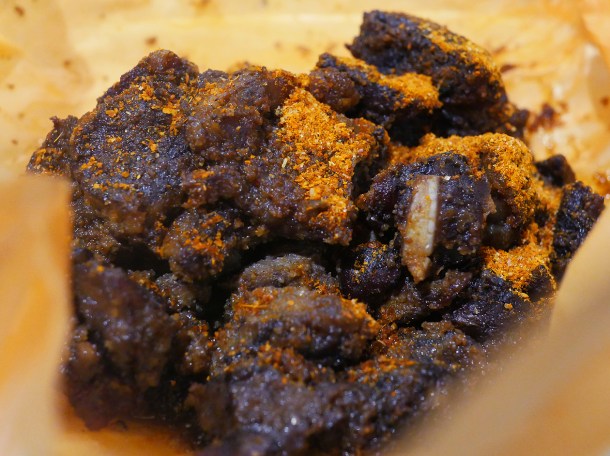 illustrative photo of the take away tozo suya from Alhaji Suya