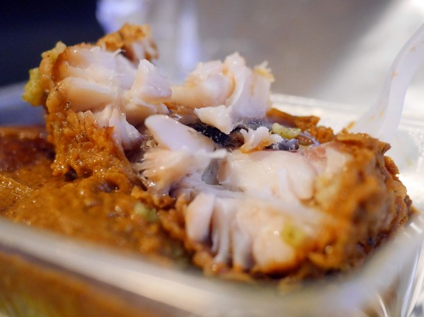 illustrative photo of the fried fish curry from Kaieteur Kitchen