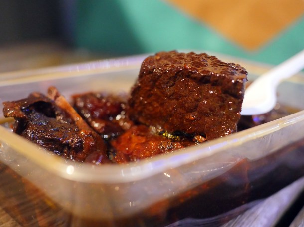 illustrative photo of the pepperpot special from Kaieteur Kitchen