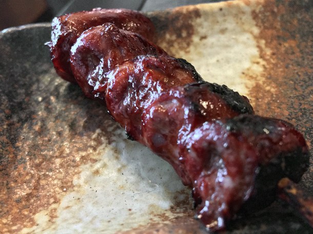 illustrative image of the chicken heart yakitori at Junsei