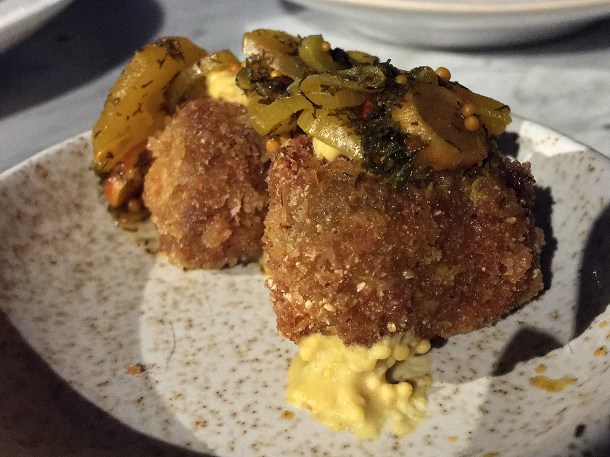 illustrative photo of the beef nuggets at Darby's