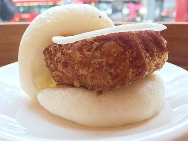 illustrative photo of the daikon gua bao at bao noodle shop