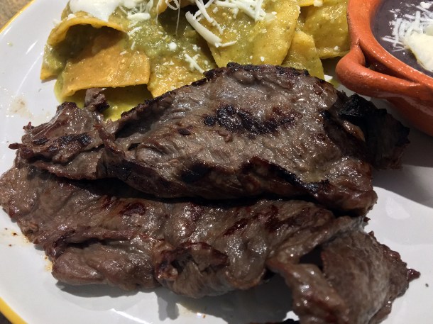 illustrative photo of the chilaquiles at La Chingada