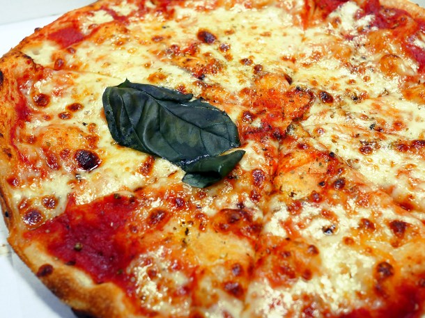 illustrative photo of the margherita from Gourmet Pizza Co