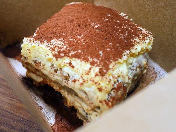 illustrative photo of the tiramisu from Crust Bros Waterloo
