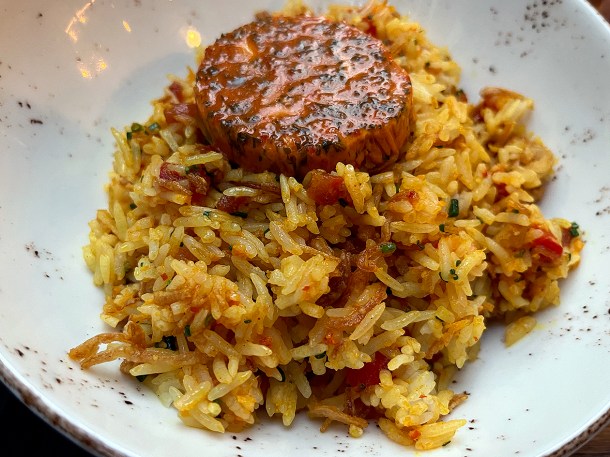 illustrative photo of the Java rice at Sarap Bistro Mayfair