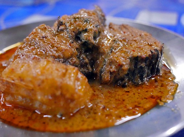 illustrative photo of the beef massaman curry at Plaza Khao Gaeng