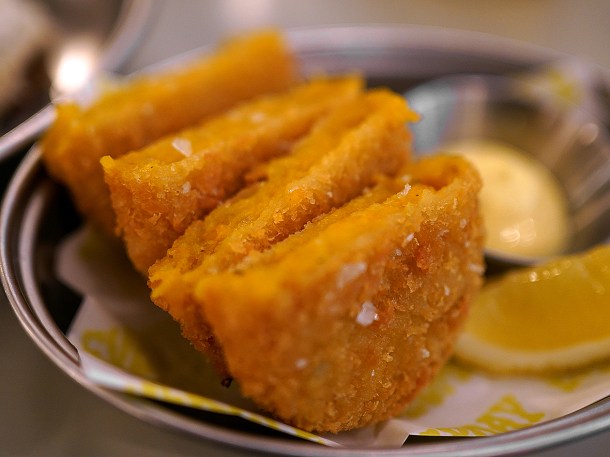 illustrative photo of the squash korokke at Everyday People