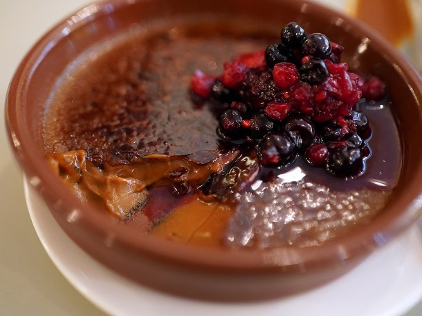 illustrative photo of the Thai tea creme brulee at Everyday People
