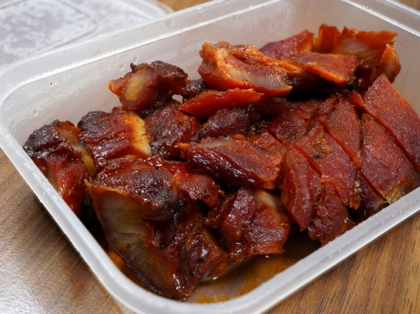 illustrative photo of the char siu from China City Holborn