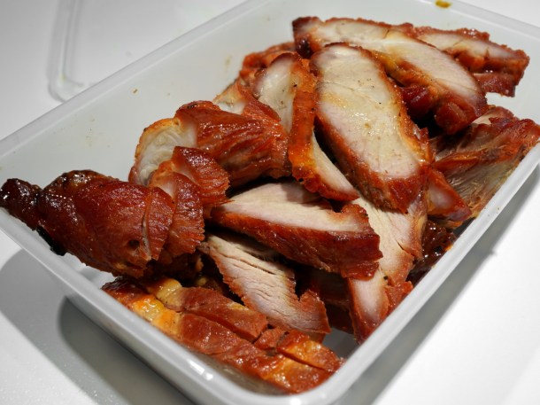 illustrative photo of the char siu from Haozhan Chinatown