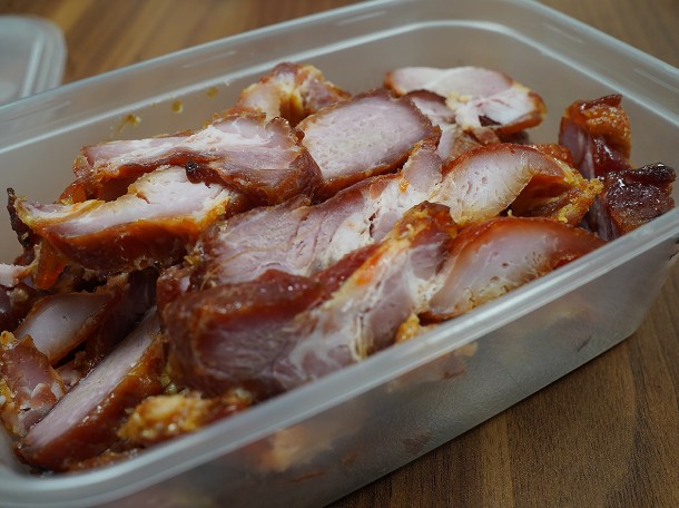 illustrative photo of the char siu from New Fortune Cookie
