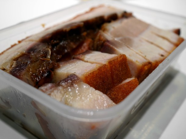 illustrative photo of the crispy roast pork from Gold Mine Soho