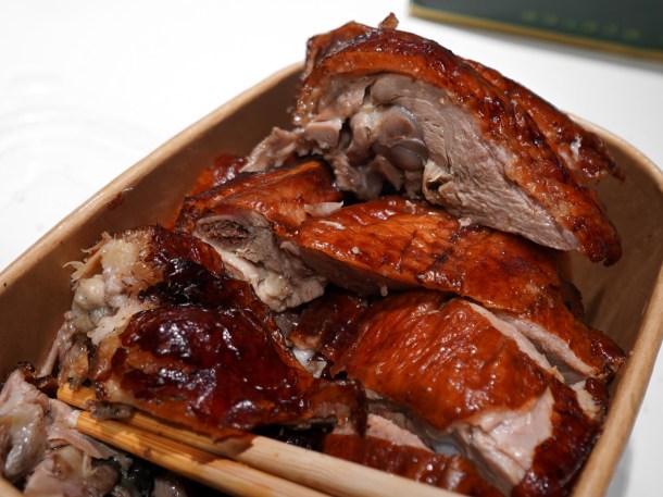 illustrative photo of the roast duck from Golden Dragon
