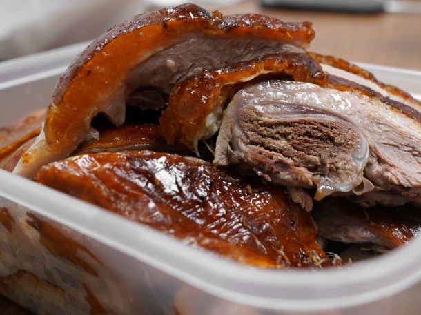 illustrative photo of the roast duck from Golden Phoenix