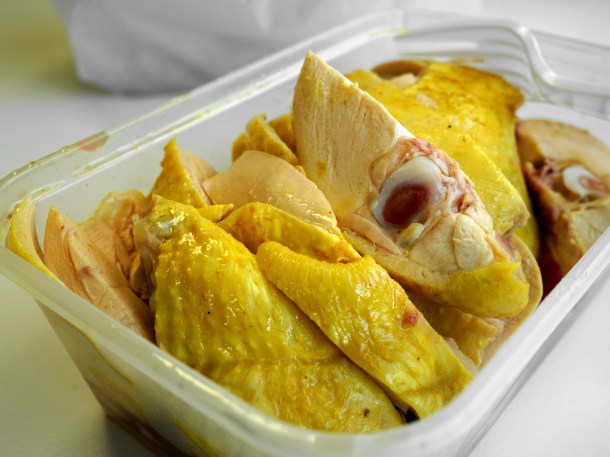 illustrative photo of the soft boiled chicken from Old Town 97