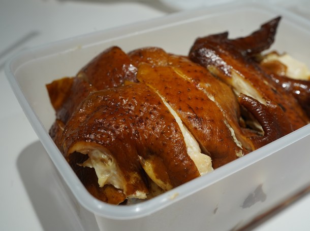 illustrative photo of the soya chicken from Haozhan