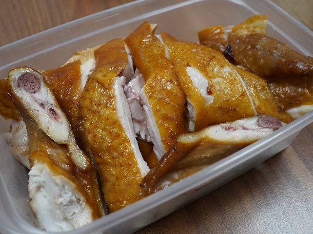 illustrative photo of the soya chicken from New Fortune Cookie