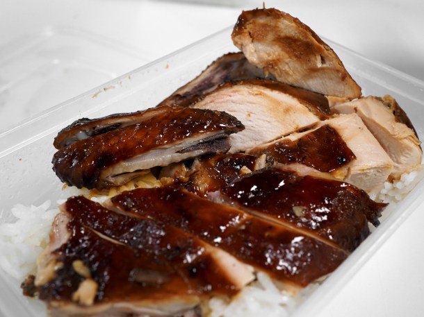 illustrative photo of the soya chicken from Yue To Heen