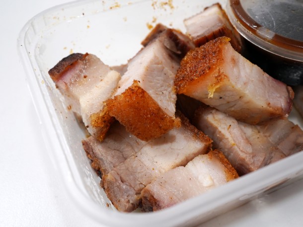 illustrative model of the crispy roast pork from San Chiu Dim