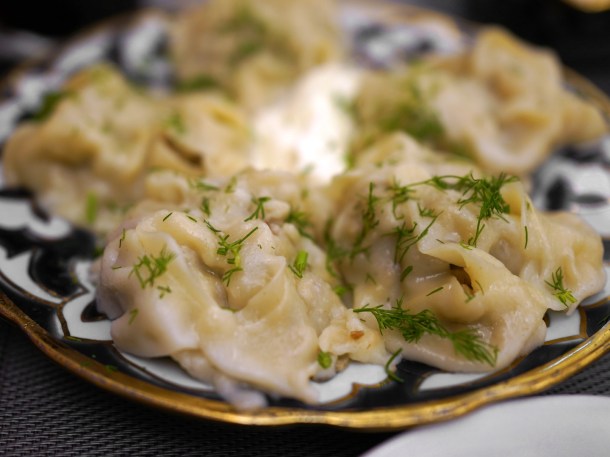 illustrative photo of the manti at Uzbek Corner