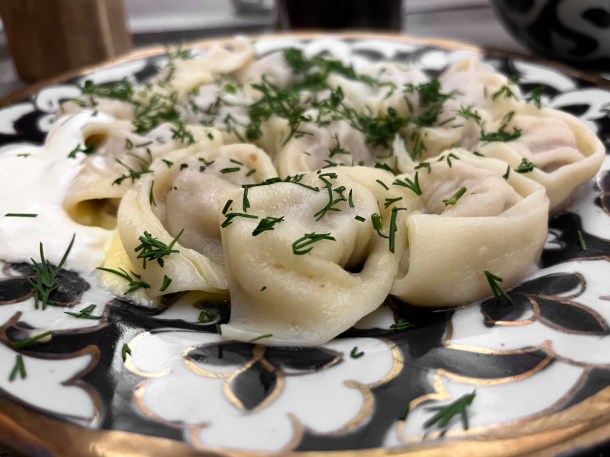 illustrative photo of the pelmeni at Uzbek Corner