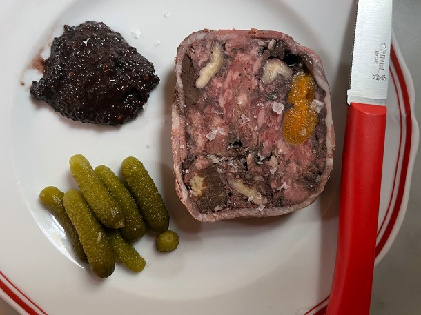 illustrative photo of the pate en croute at Camille Borough Market