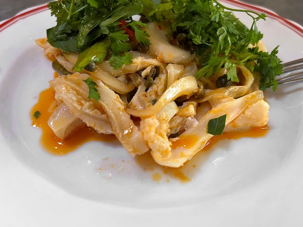 illustrative photo of the tripe espillette at Camille