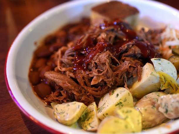 illustrative photo of the pulled pork at L'il Nashville